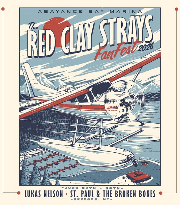 Red Clay Strays Event Poster 2026